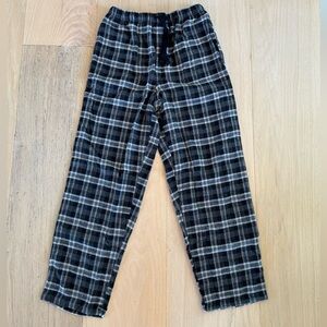 Perry Ellis Gray And Black Pajama Bottoms Sweatpants Size Large NWT